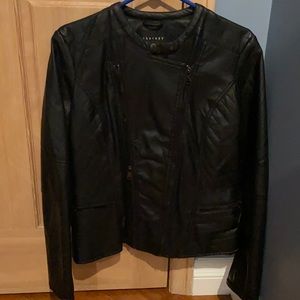 Faux leather jacket
